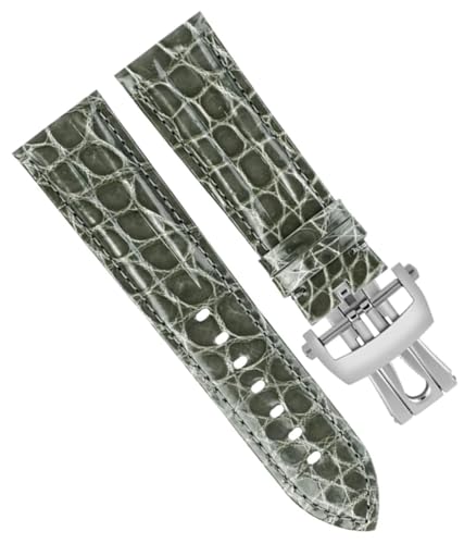 Bracelet de montre cuir 5000 Brasses avec boucle pliante ergonomique sécurisée