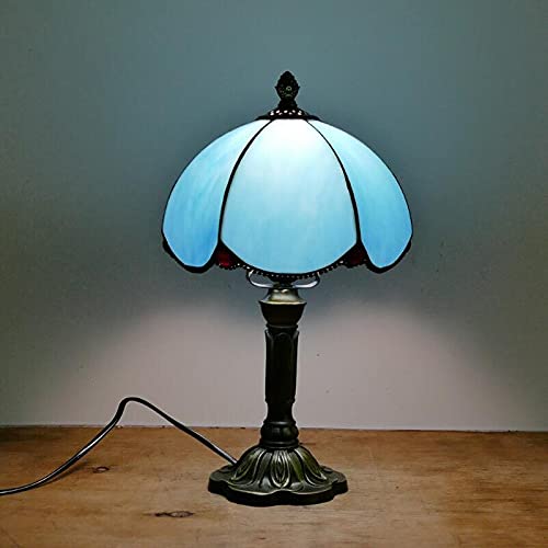 新品 しいファッションミニ寝室ベッドサイドランプ夜光供給ティファニ-7N Amazon.co.jp : ティファニーテーブルランプ20cm樹脂ベースE27ベッド