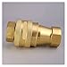 WAAZVXS 1 Set Coupler Shaft Coupler Hydraulic Coupler Brass Pneumatic Connector Adapter (Thread Specification : 3/4
