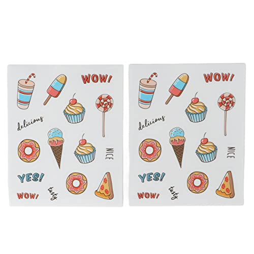 Adesivos de Desenho Animado para Câmera Instantânea, Adesivos de álbuns de Fotos Duráveis ​​e Resist