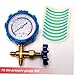 Homoyoyo 60pcs Pressure Gauge Reflective Stickers Safety Reflective Label Uv-Protected for Industrial Measurement Decal High-Visibility Warning