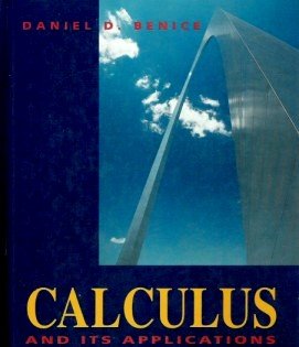 Calculus and its applications 0395615488 Book Cover