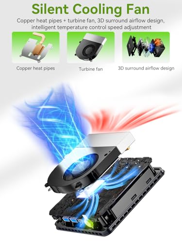 Image of GMKtec Mini PC G11 Ryzen Embedded R2544 (Beat 3500U) 16GB DDR4 512GB SSD