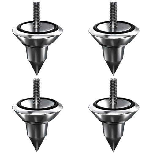 Pointes isolation haut-parleur M6 contre les vibrations et basses baveuses