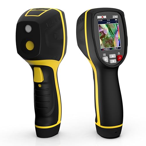 Innova 3360 Thermal Camera - Infrared Camera with Heat Vision - Identify Hot/Cold Spots -4° ~ 1112°F - Easy to Use Thermal Imager