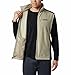 Columbia Mens Steens Mountain Fleece Vest, Tusk/Buffalo, Large
