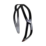 1 Inch Hard Headband Chain Design Plastic Hair Band with Teeth