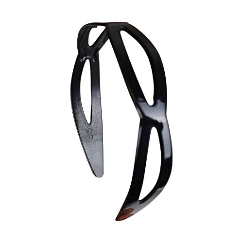 1 Inch Hard Headband Chain Design Plastic Hair Band with Teeth