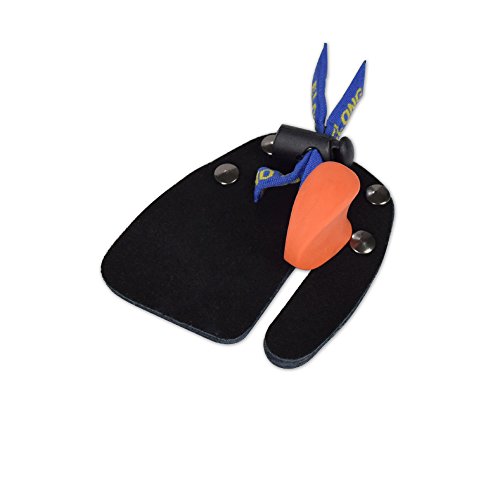 Sheng-Rui Archery Finger Tab Shooting Tabs Finger Saver Protect Guard Cow Leather For Recurve Bow Right Handed #TOP2