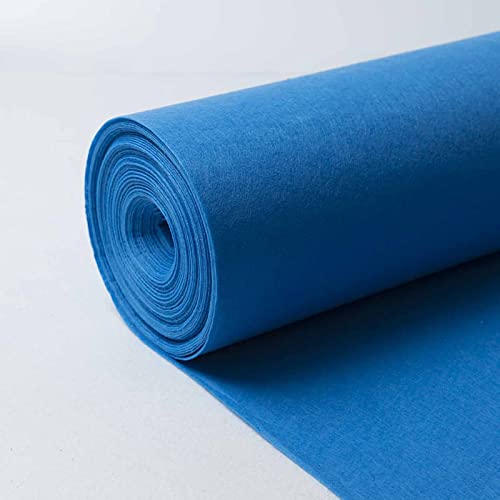 Blue Aisle Runner for Weddings Outdoor Floor Rug Runner 140gsm Floor Carpet or Ceremony Prom Event Party Ornaments