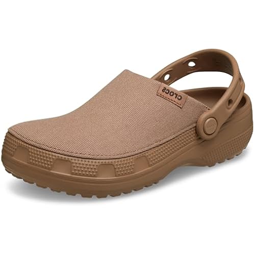 Crocs Unisex-Adult Classic Crafted Canvas & Suede Clogs