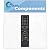 2 Pack Replacement for Seiki 84504503B01 TV Remote Control Compatible with Seiki SC-462TC Television