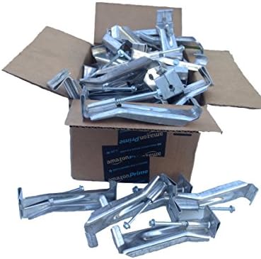 5 inch Quick Screw hidden gutter hanger with clip 25 pack