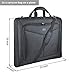 Foldable Carry On Garment Bag Fit 3 Suits, 44-inch Suit Bag for Travel and Business Trips with Shoulder Strap