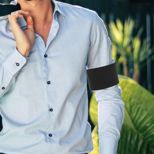 Pulseras elásticas negras de luto SOIMISS para evitar dañar la ropa en los funerales 6