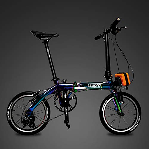 Amazon | Litepro16インチ折りたたみ自転車アルミニウム合金
