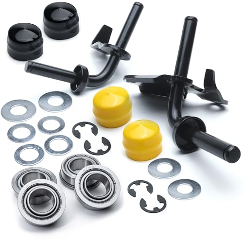 Wheel Bushing to Bearing Conversion Kit & Front Axle Steering Spindle AUC10011 AUC10012 GY22521 GY22316 for John Deere D105 D110 D125 D130 D140 D155 D160 D170 107H 107S 92H S240 w/SN# 700000 & Up Only by HD Switch - Used condition - US$64.46