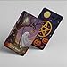 LINGYILY Spooky Cute Tarot Deck, 78 Tarot Cards for Beginners with Guidebook Witchy Oracle Cards, Premium 400GSM Glossy Finish, Easy Shuffle Divination Gift