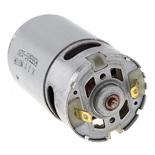Motor de imán permanente RS550 12V, repuesto robusto con piñón de 9 dientes 5