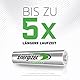 Energizer Recharge Extreme - AAA Akkus wiederaufladbar (4 Stück) - 800 mAh NiMH Batterien - lang anhaltende Energie für Digitalkameras, Spiele-Controller und tragbare - 100% Recycelbar Verpackung