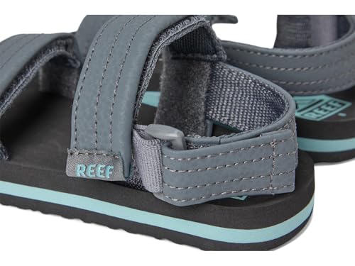 Reef Toddler/Little Kid Ahi Convertible Sandal, Water Friendly, Adjustable Strap, Grey/Aquifer, 7 by REEF - Image 7