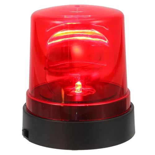 Lampe LED d'avertissement rotative pour décoration de fête anniversaire thème pompier