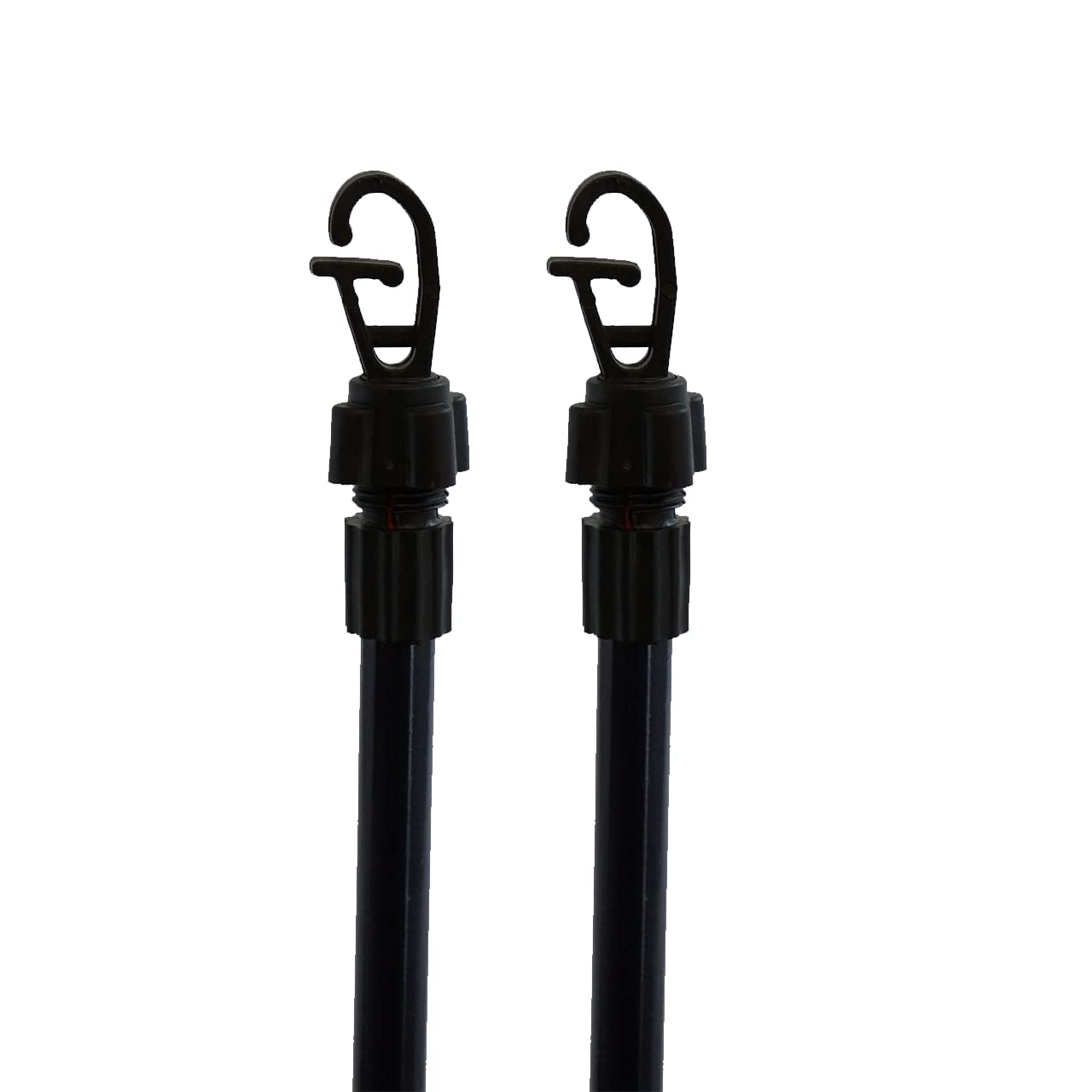 Heavy Duty Metal Telescopic Extendable Home Garden Washing Line Clothes Laundry Support Pole Props Outdoor Indoor Airer Rope String Extenedable from 1.3 to 2.6M (1)