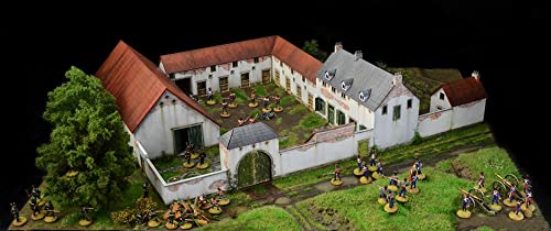Italeri 6197S 1:72 Battle-Set Waterloo La Haye Sainte, originalgetreue Nachbildung, Modellbau, Basteln, Hobby, Kleben… – Bild 5