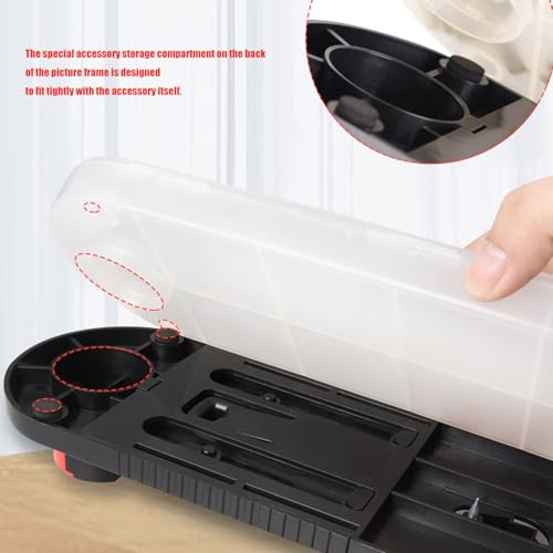 Outils de suspension murale avec crochets clous et assistant d'installation - 4