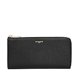 Doublure textile Le Bleu Le Tanneur, Portefeuille Compagnon, Porte Monnaie, Porte Cartes, en Cuir, émilie, Femme, 10 Compartiments Cartes, Poche Billets, Poche à Monnaie zippée, Anti-RFID, Portefeuille, Porte-Billets