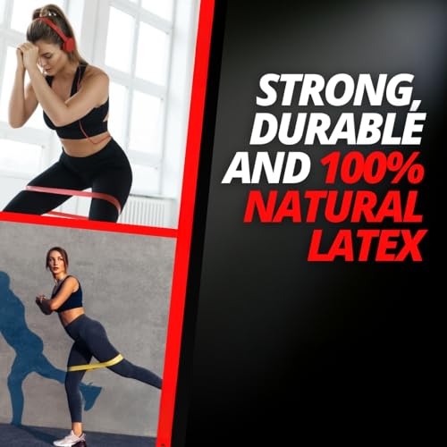 N7 Fitness Pull Up Resistance Bands Set - Long Natural Rubber Exercise Band - Gym Equipment for Yoga, Calisthenics, CrossFit, Mobility and Powerlifting - Men and Women - Image 4
