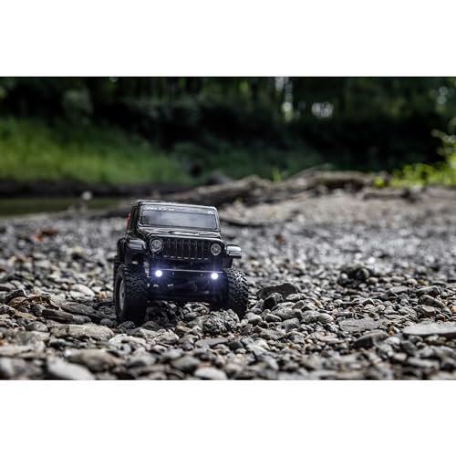 Image of Axial RC Truck SCX24 Jeep Gladiator 4 Wheel Drive Rock Crawler Brushed RTR (Nothing Needed to Complete Ready-to-Run), Black, AXI00005V2T5, Remote Control Car, RC Car, RC Crawler