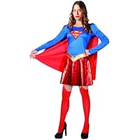 Supergirl disfraz chica mujer adulta original DC Comics (Talla S)