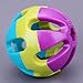 Dog Toys for to Large Breed Dogs Hollow Ball with Inside Interactive Plastic for Relieving Boredom Interactive Dog Ball Toys