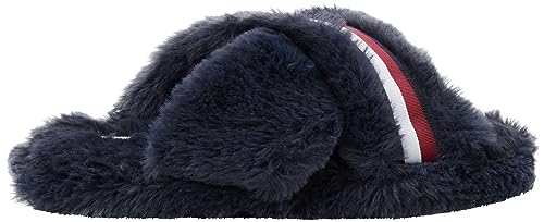 Chaussons Tommy Hilfiger FUR CROSS STRAP HOME SLIPPER pour Femme - vue 5