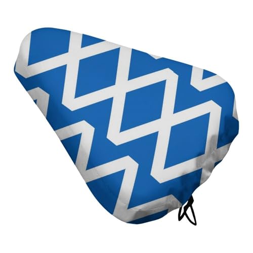 Scotland Flag Bike Seat Cover Adjustable Saddle Cushion