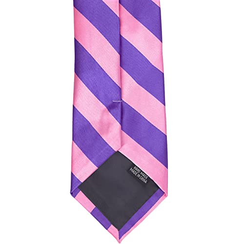 Image of tiemart Men's Striped Tie Standard Length