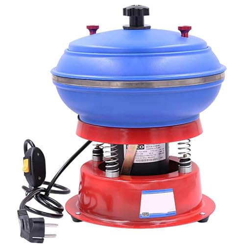 8Sleeve Polishing Machine,Inchvibratory Tumbler Polisher, , Rock Polisher, Strong And Stable, For Grinding And Polishing Workpiece Surfaces, Jewelry Accessories