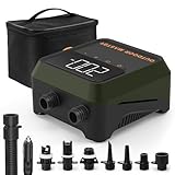 OutdoorMaster The Cachalot 2 Paddle Board Pump, 20PSI High Pressure SUP Air Pump, 12V DC Car Connector for...
