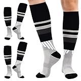Kompressionsstrümpfe Damen Herren 15~20mmHg Sneaker Socken 34-51 Stützstrümpfe Thrombosestrümpfe Sport Flug Laufen Kompressionssocken 2 Paar (DE/NL/SE/PL, Numerisch, 38, 42, Regular, Regular, Grau)