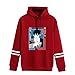 itachigo Chainsaw Man Kapuzenpullover Herren und Damen Lässige Lose Parallelbarren Mit Kapuze Sweatshirt Bedruckte Langarmshirts Anime Hayakawa AKI Cosplay Kostüme