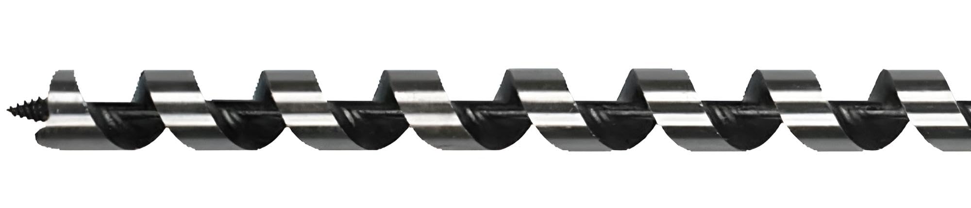 Punta a serpente, punta per legno, punta a spirale per legno, punta tipo Lewis, punta lunga per travi, punta a spirale (30 x 620 mm)