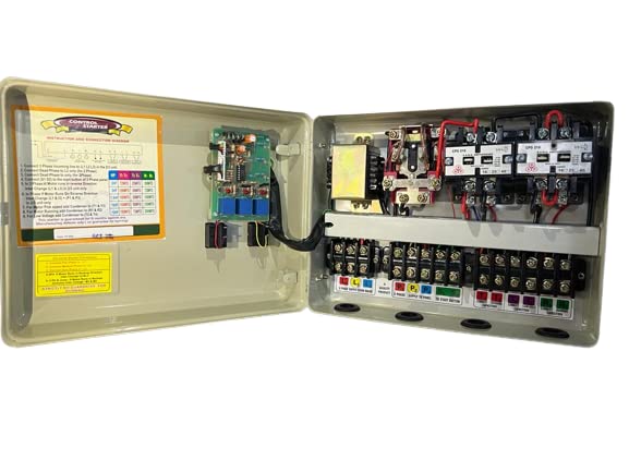 Image of FARMMA- Juice Panel with 2 /3 Converter for 5 hp Motor. (Grey)