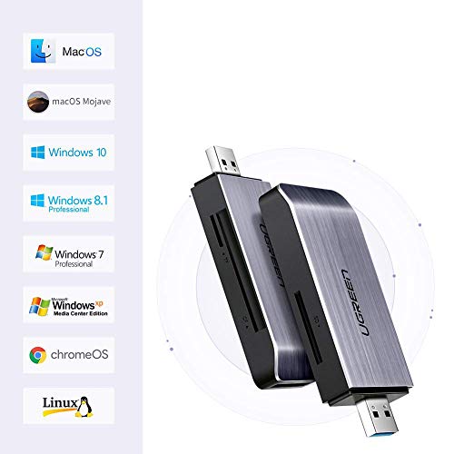 Leitor De Cartão Sd Micro Cf Ms Ugreen 4 Em 1 Rápido 3.0