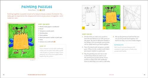 The Beginner Art Book for Kids: Learn How to Draw, Paint, Sculpt, and More!