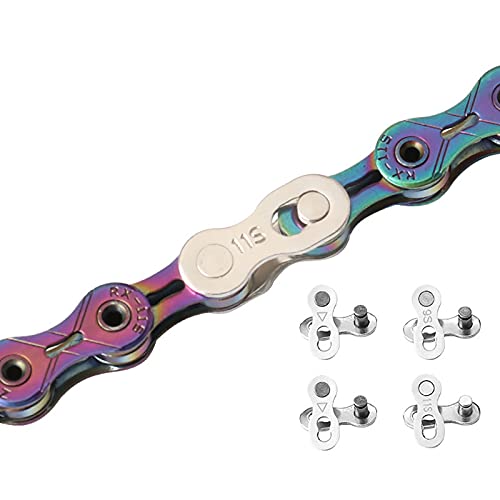 image for E-outstanding 2 Pairs 11 Speed Universal Bicycle Chain Connector Quick