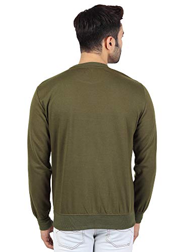 Image of River Hill Men's Fleece Round Neck Sweater