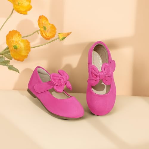 Image of PANDANINJIA Toddler Dress Shoes Flower Girls Ballet Flats