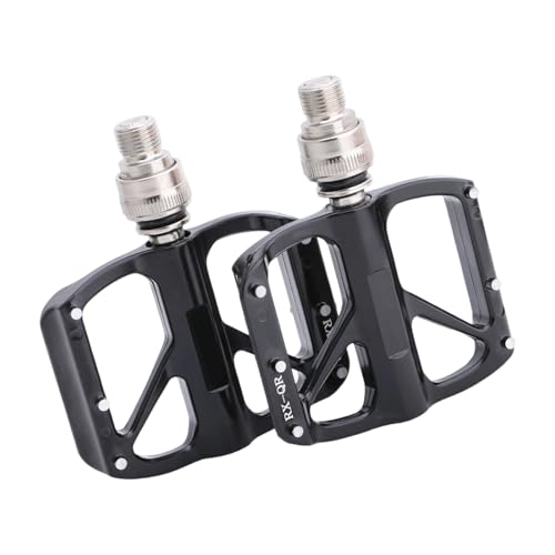 Pédales de verrouillage pour vélo adaptateurs de plaque convertisseur de route noir