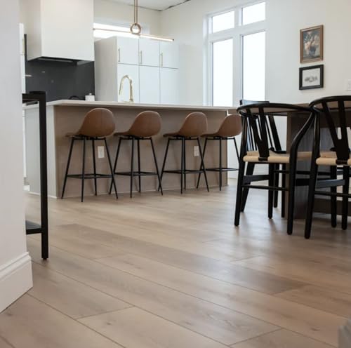 Flooret 12” Cut Sample Luxury Vinyl Plank Flooring | DIY Click Installation, 40 Mil Wear Layer, Waterproof and Scratch Resistant LVP | Nakan Signature